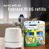 Febreze PLUG Scented Oil Starter Kit, Warmer + 2 Downy & 1 Downy Calm Refills